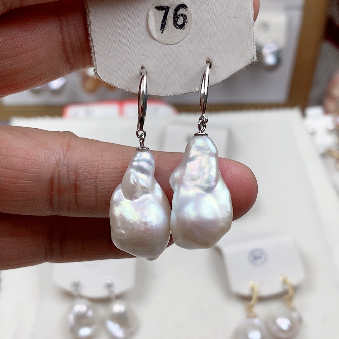 淡水珍珠颈饰银S925镶嵌倾*.