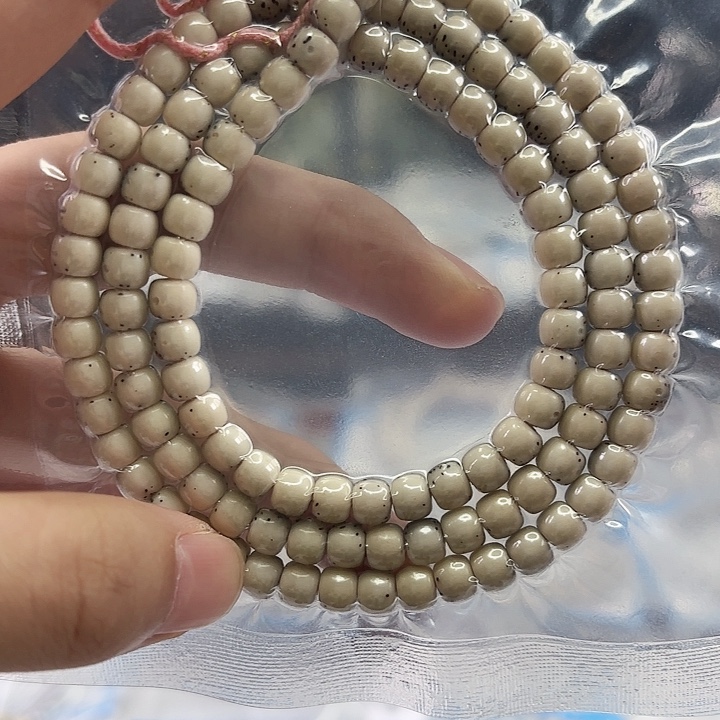 吊坠星月菩提Ll.6X5绿包白