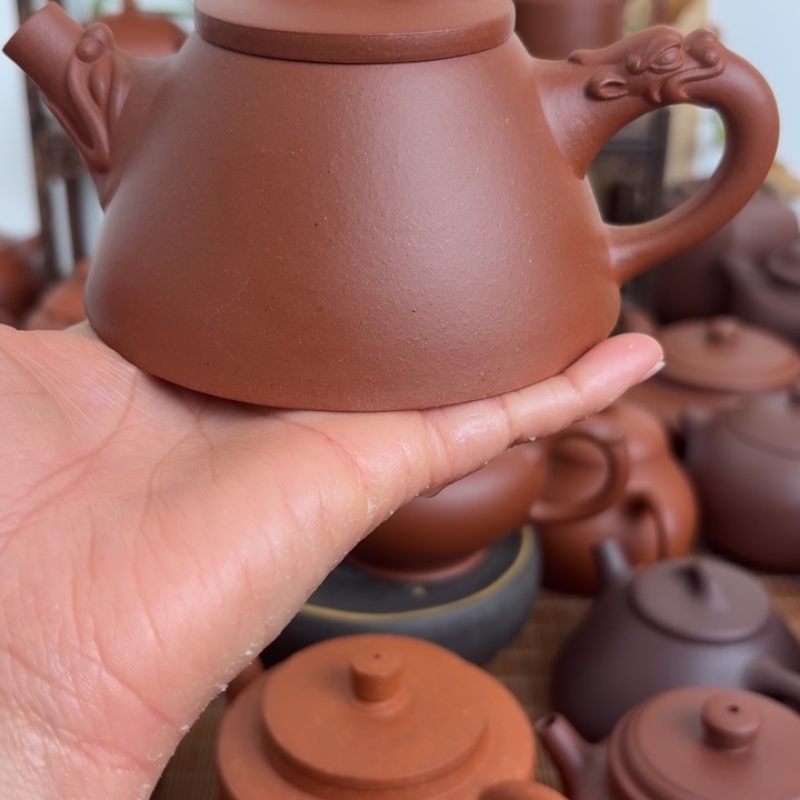 逆***鳞紫砂茶壶原矿紫砂原矿紫砂