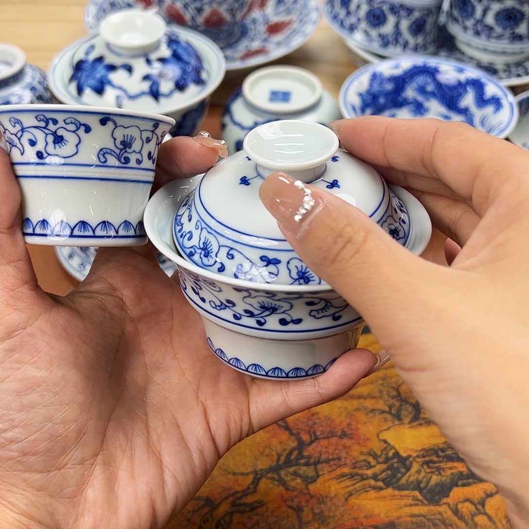 杯景德镇手绘2件套