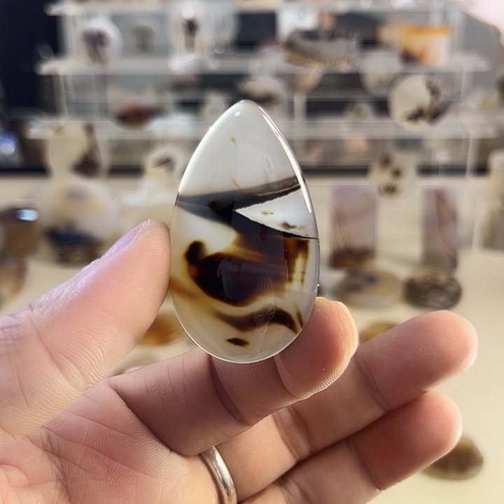 玛瑙/玉髓吊坠(不含链)未镶嵌