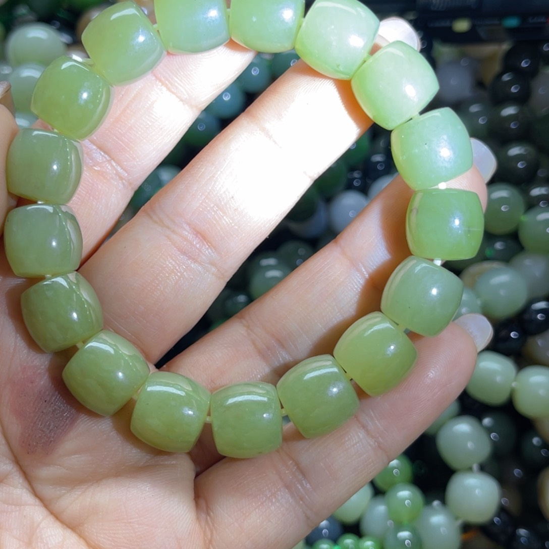 和田玉手链未镶嵌