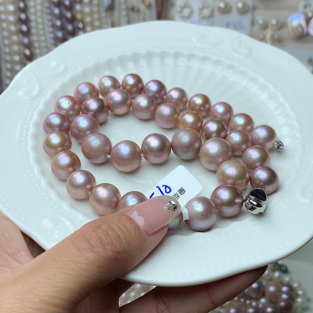 淡水珍珠12-13未镶嵌n68项链