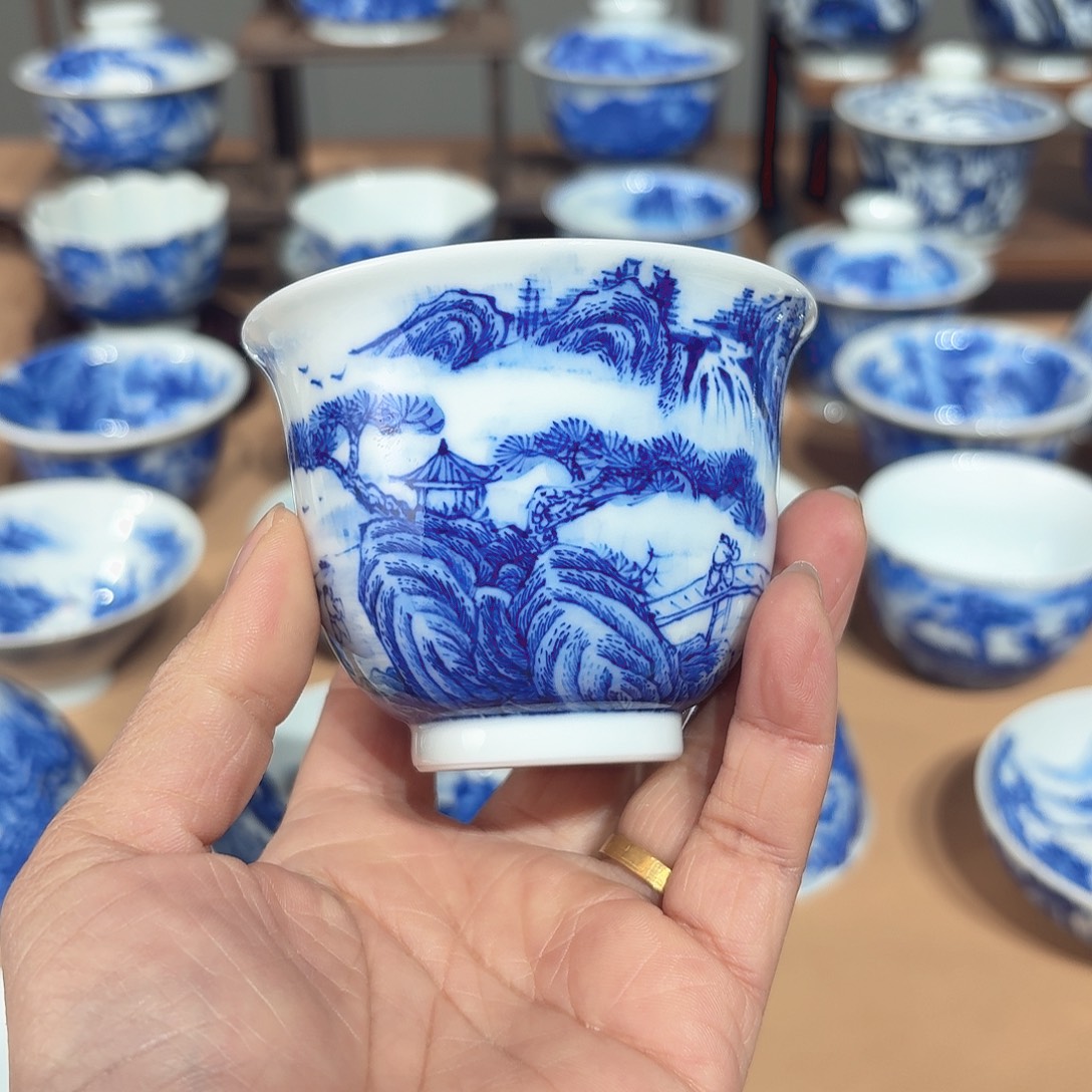 景德镇纯手绘单杯