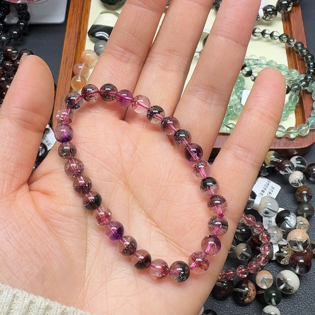 莎***莎水晶手链未镶嵌水晶