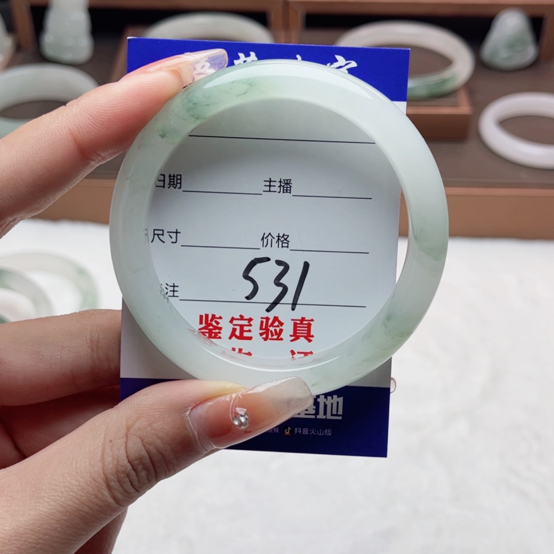 石英质玉手镯未镶嵌@*