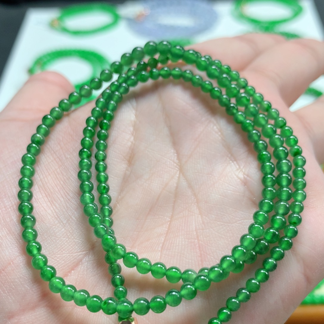 翡翠未镶嵌手链翡翠