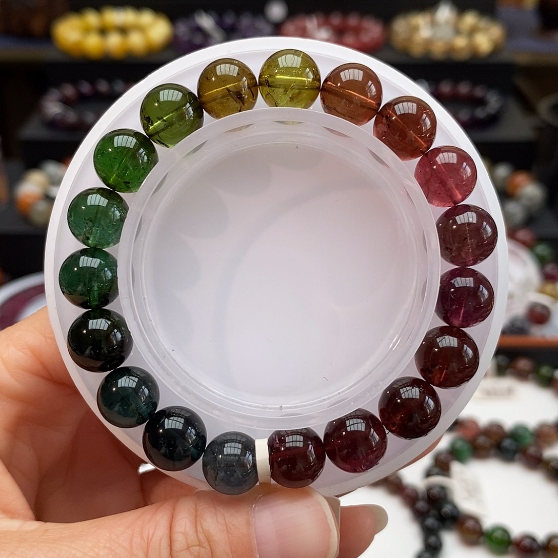 碧玺手链未镶嵌手链