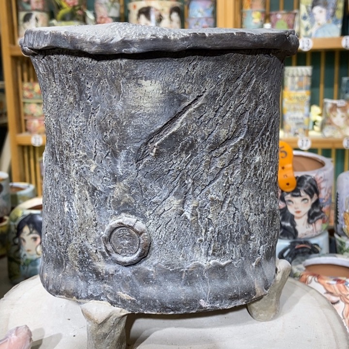 红陶景德镇艺术手绘作品