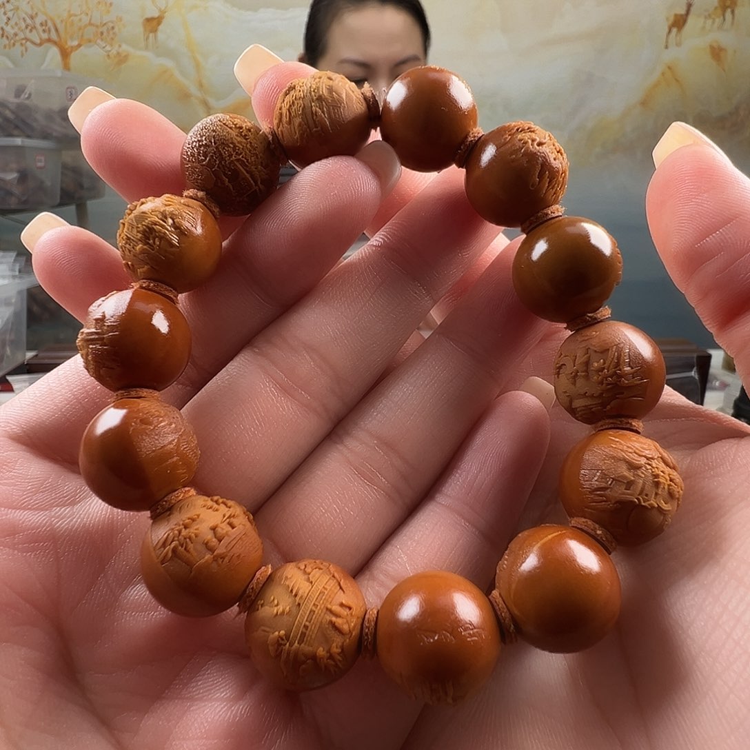 橄榄核吊坠橄榄核