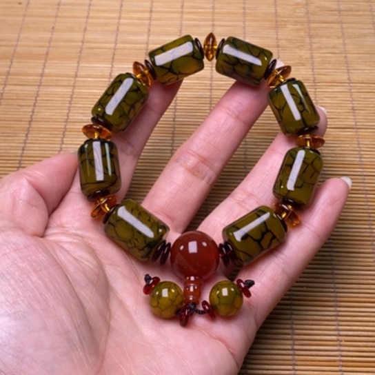 玛瑙/玉髓手链未镶嵌