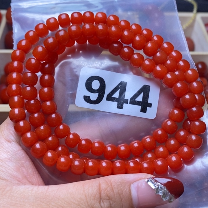 南红玛瑙手链未镶嵌妞***嘴