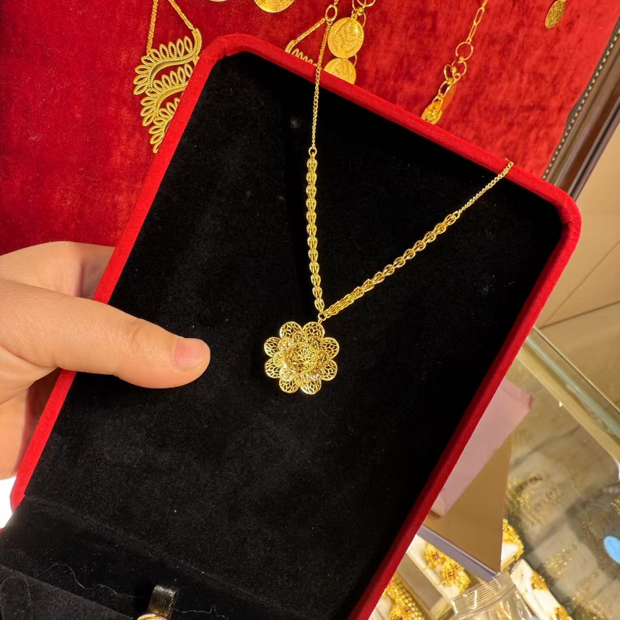 合金亚克力项链 女款项链女士时尚