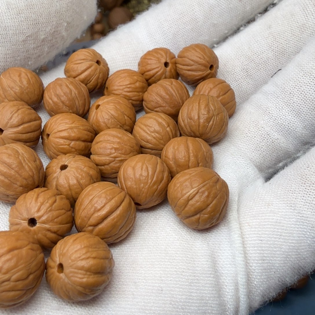 木***铺手串/手链核桃500颗1112小馒头打孔打底散子