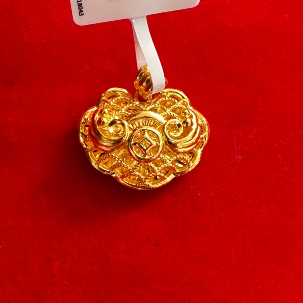 【思思专享】 足金999饰品 如意吊坠 6.42 GP