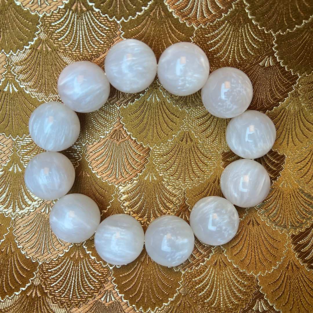 【 炎轩文趣斋】海云圆珠手串（不带礼盒）