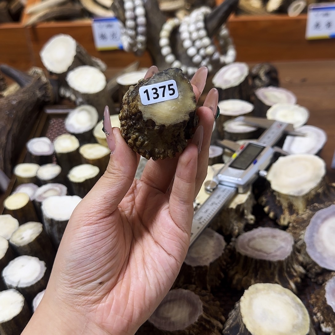 鹿骨手串/手链1375角帽玉化