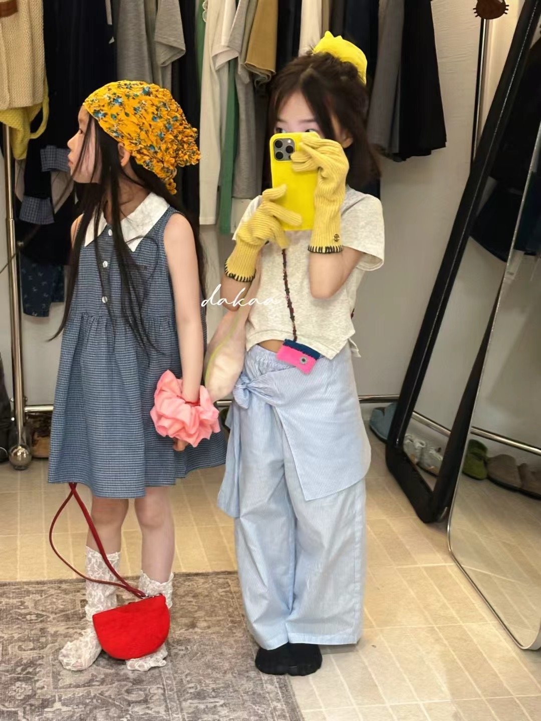 时尚百搭夏季新款女童T恤蓝色童装宝宝上衣儿童（无质量问题NO退