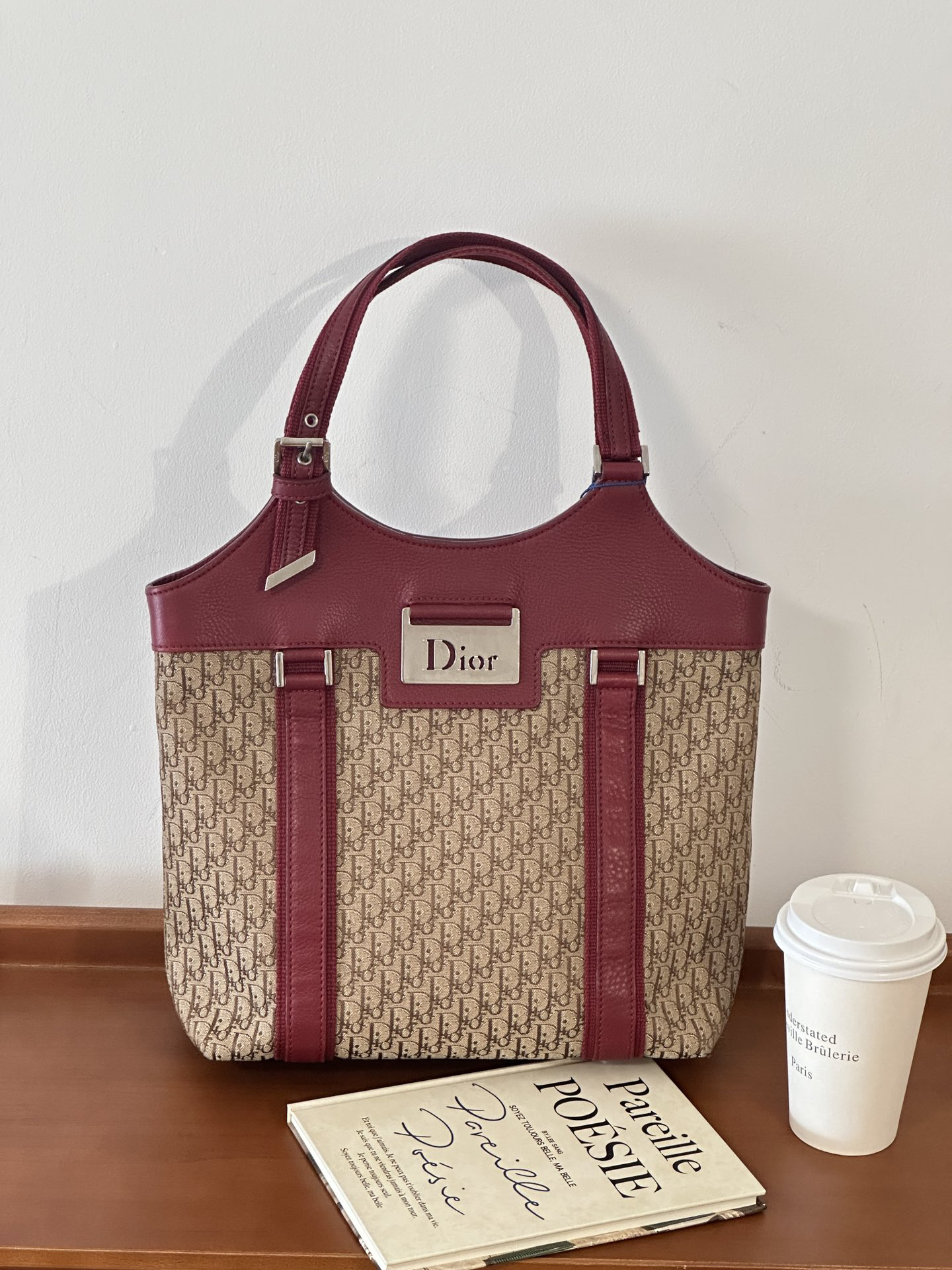 95新 DIOR/迪奥 迪奥老花托特包
