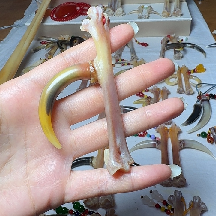 小***辉手串/手链鹿骨鸡爪骨单只