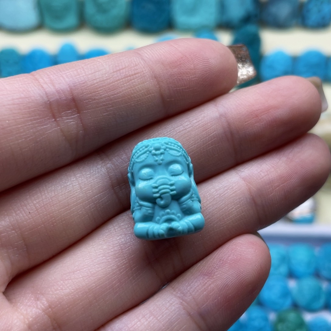 绿松石珠宝奇石未镶嵌