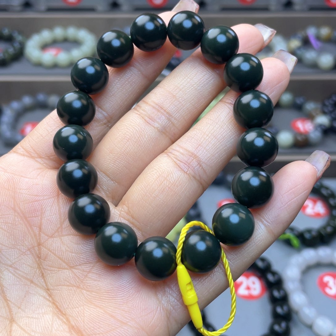 和田玉手链未镶嵌