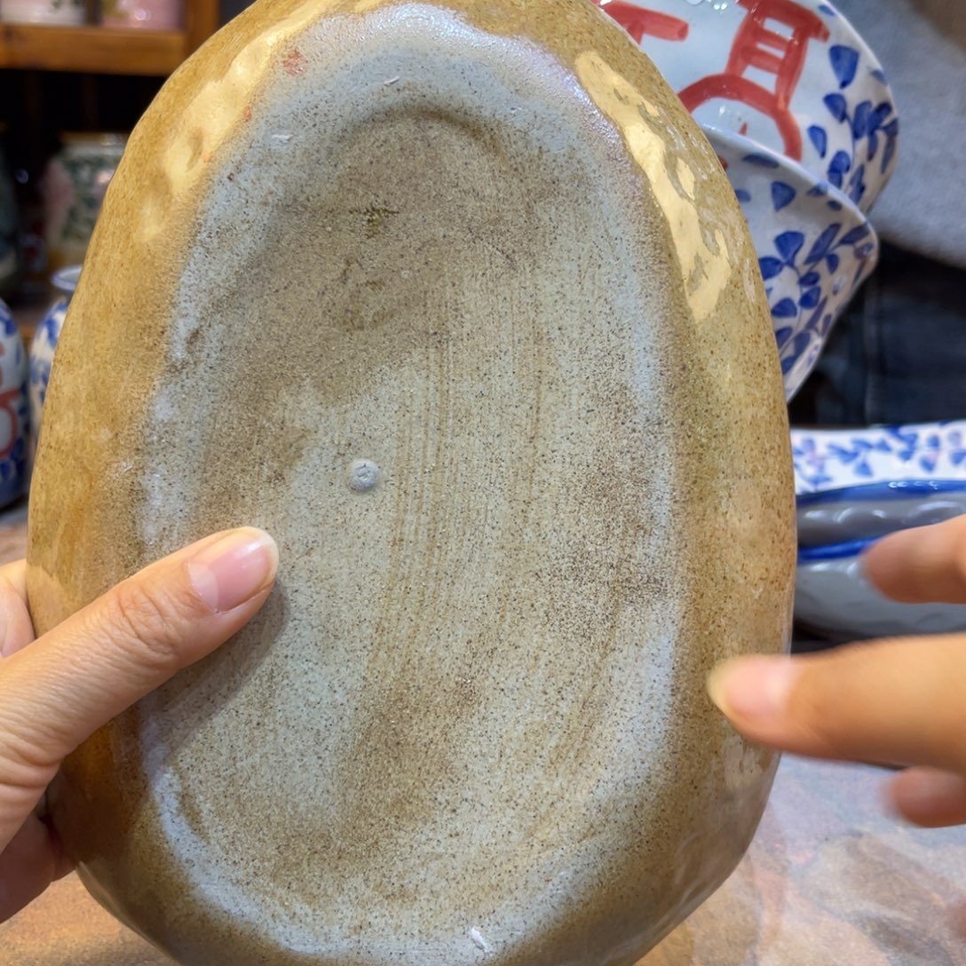 独***舟瓷片景德镇手工制作