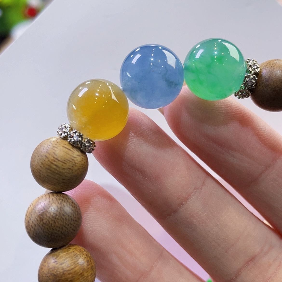 【闪购商品】翡翠颈饰未镶嵌浓紫单颗