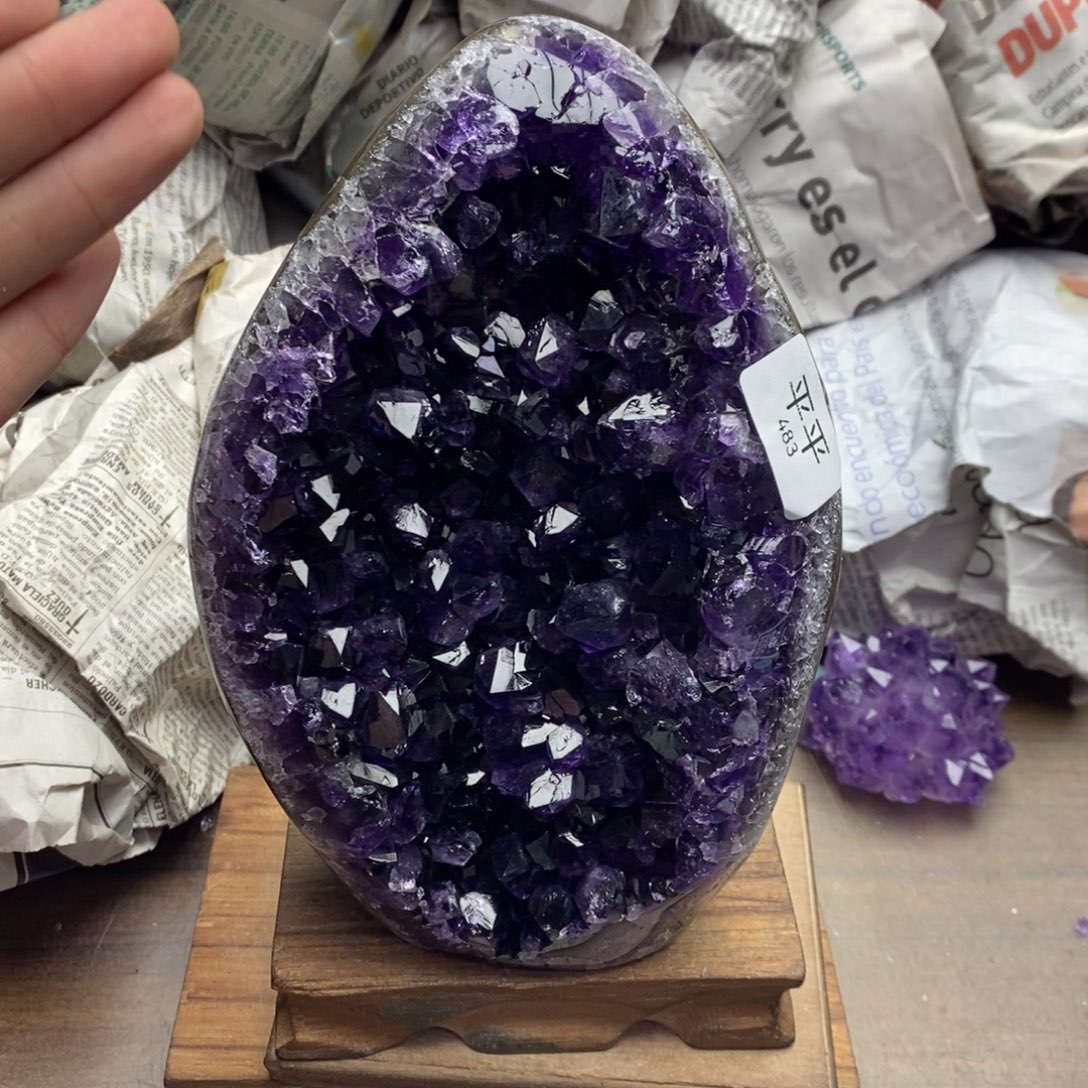 水晶未镶嵌珠宝半成品