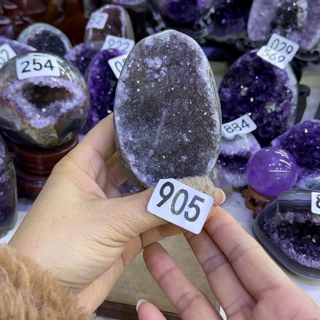 紫晶大型摆件（非配饰）未镶嵌