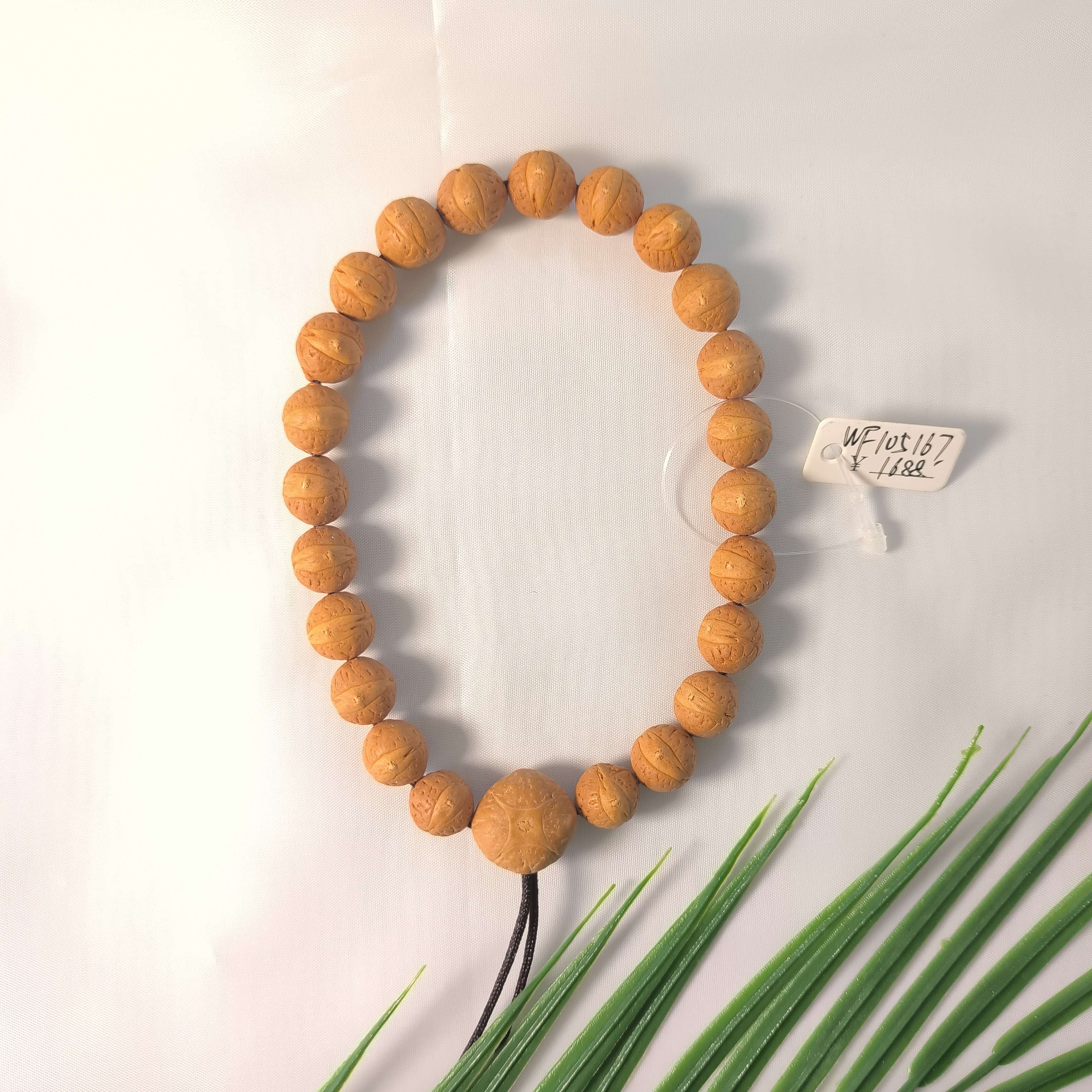 【WF105167】10.5mm凤眼高品质尼泊尔菩提文玩手串念珠单圈