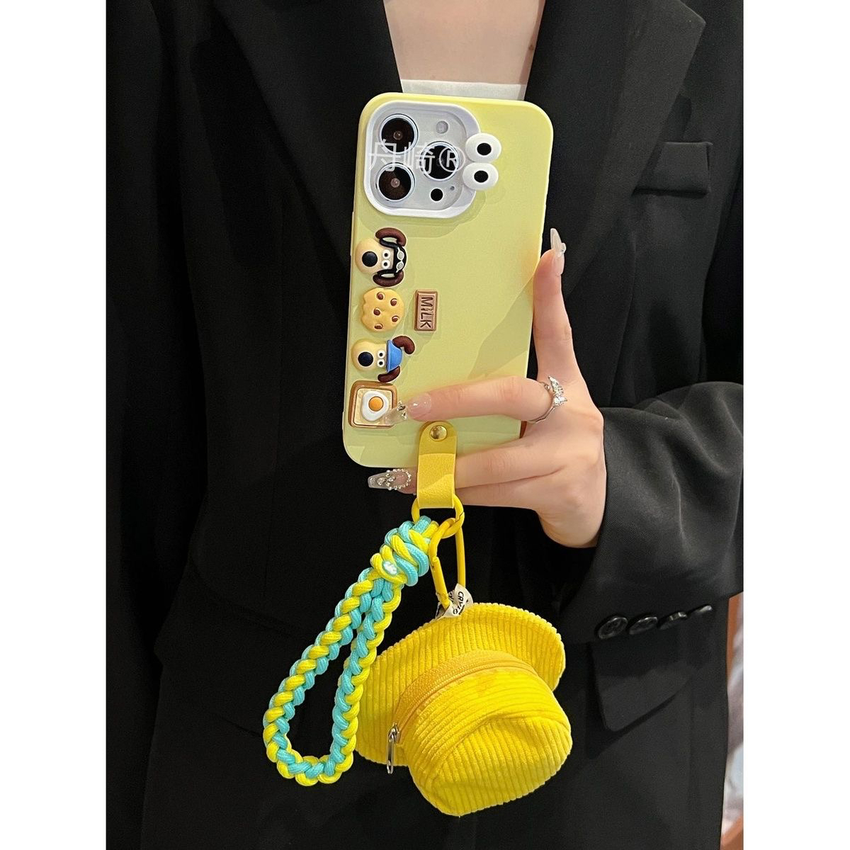 相框液态苹果15ProMax手机壳iPhone14Pro新款13女12软套11手绳XR