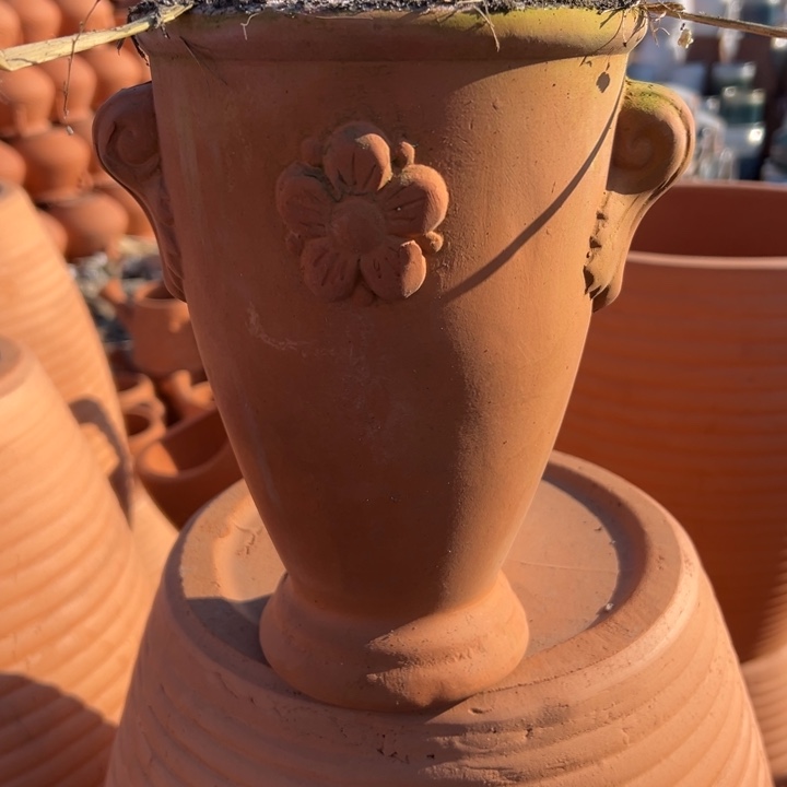 玉****15×23 高温加厚红陶