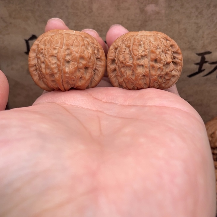 文玩核桃把件38全品血麒麟