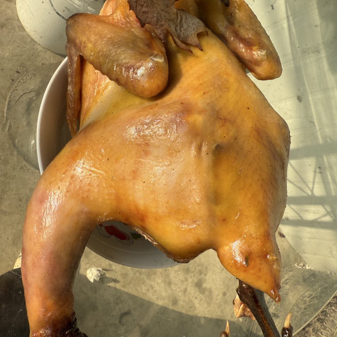 安徽农家散养土公鸡咸公鸡