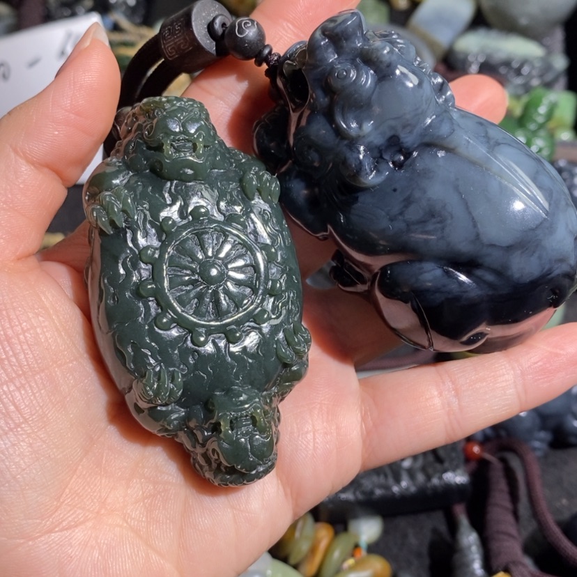 【闪购商品】未镶嵌和田玉把件奇*缘