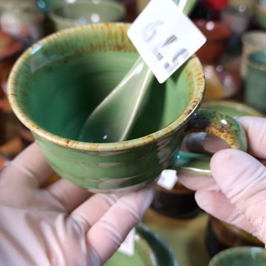 瓷片磁州窑五厂盘碗壶杯有瑕疵