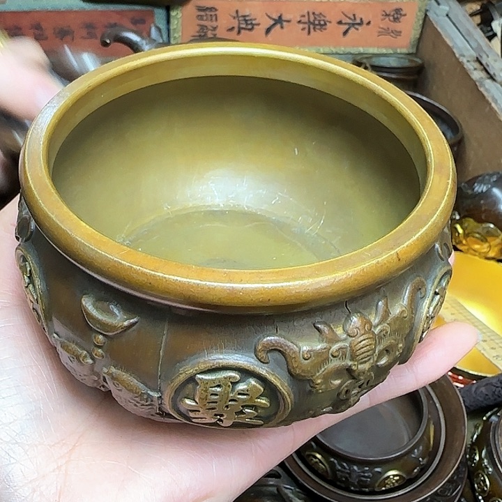 铜材质文玩客厅家具摆件