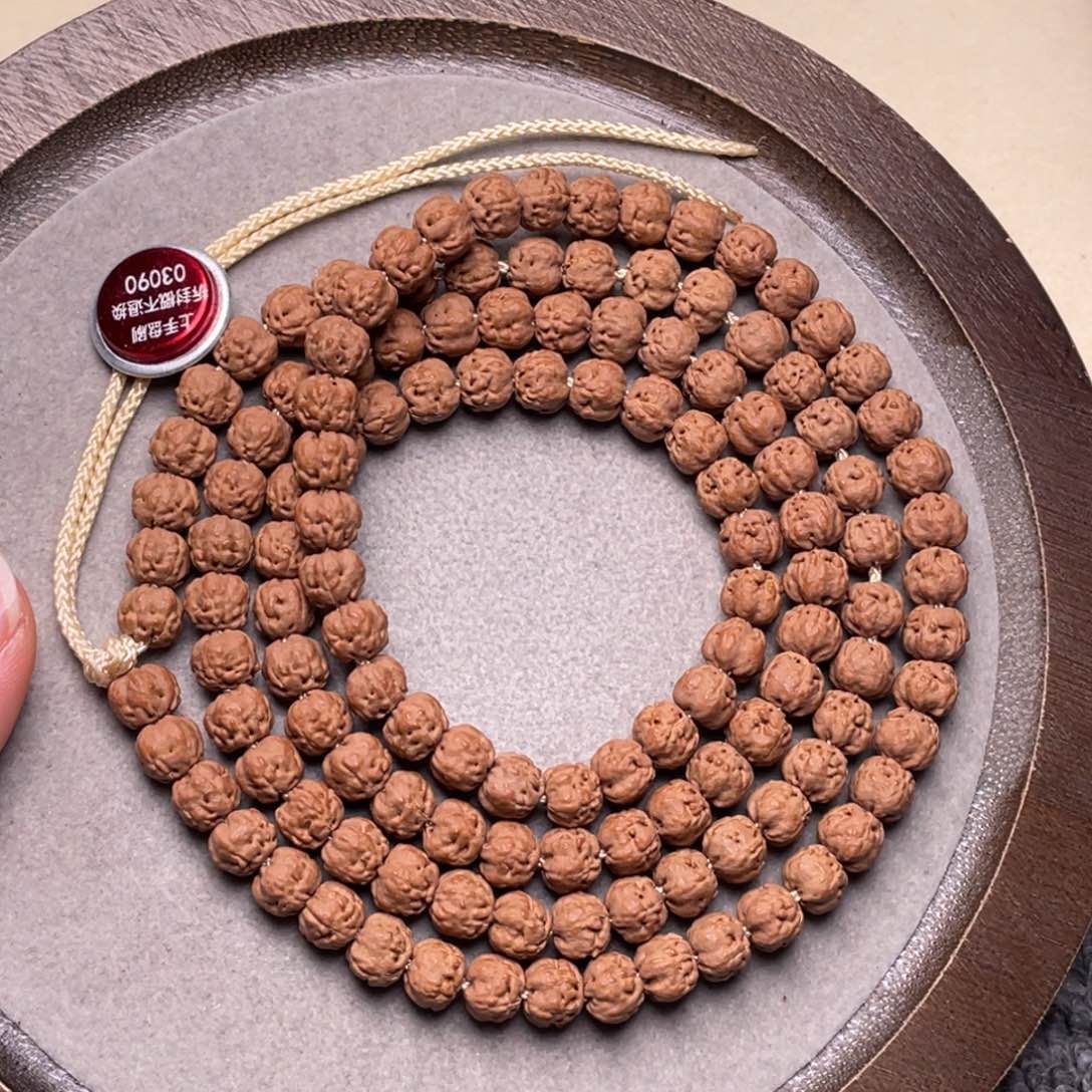 手串金刚菩提风****梅朵头货佛手108尺寸6.5➕