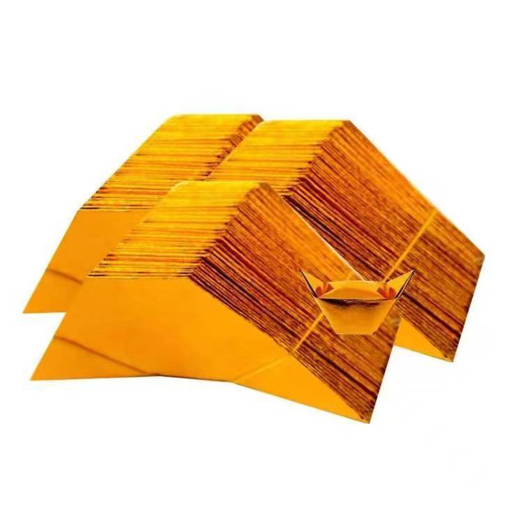 加厚手工折纸半成品免折叠多种型号祭祀用品