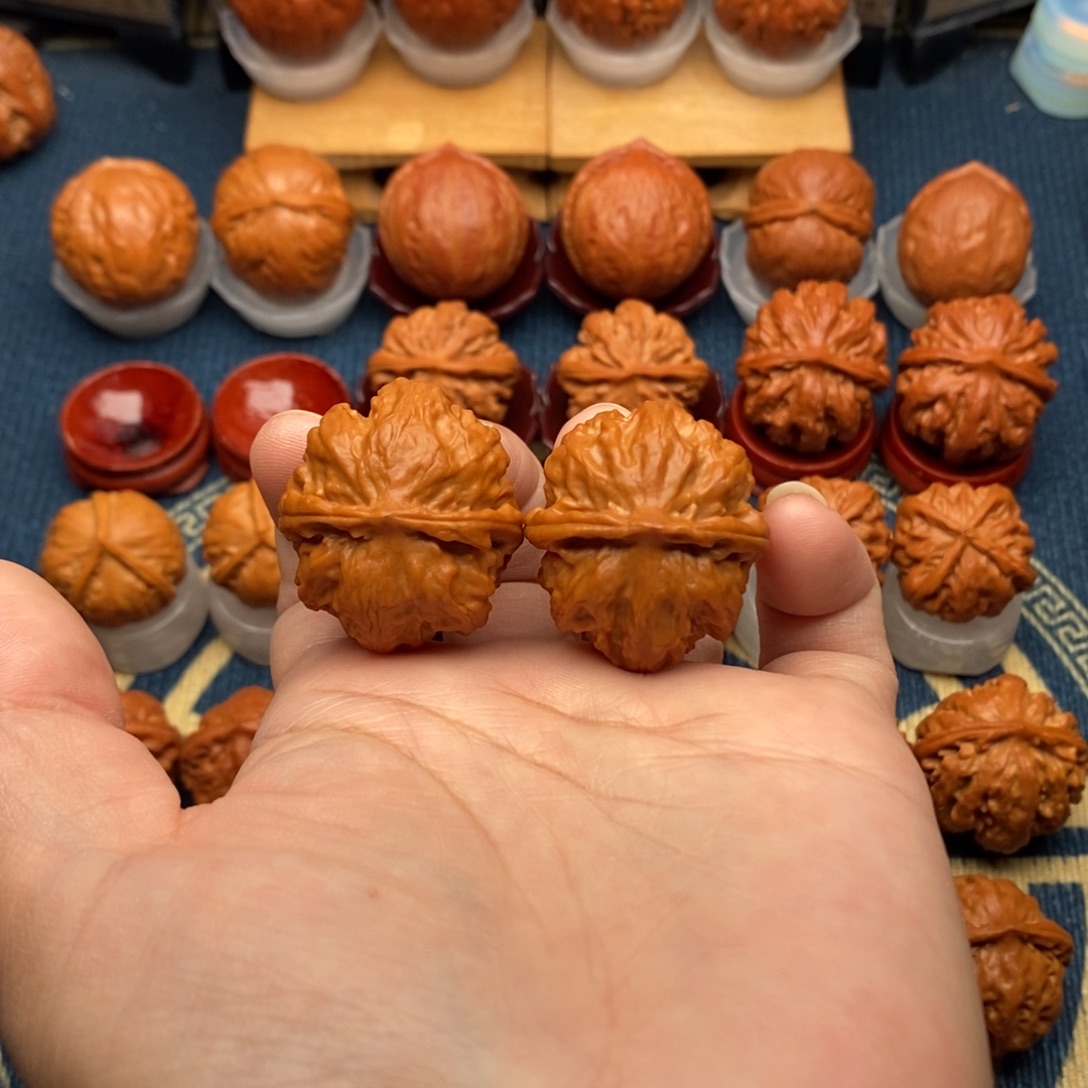 把件文玩核桃玉石粗筋