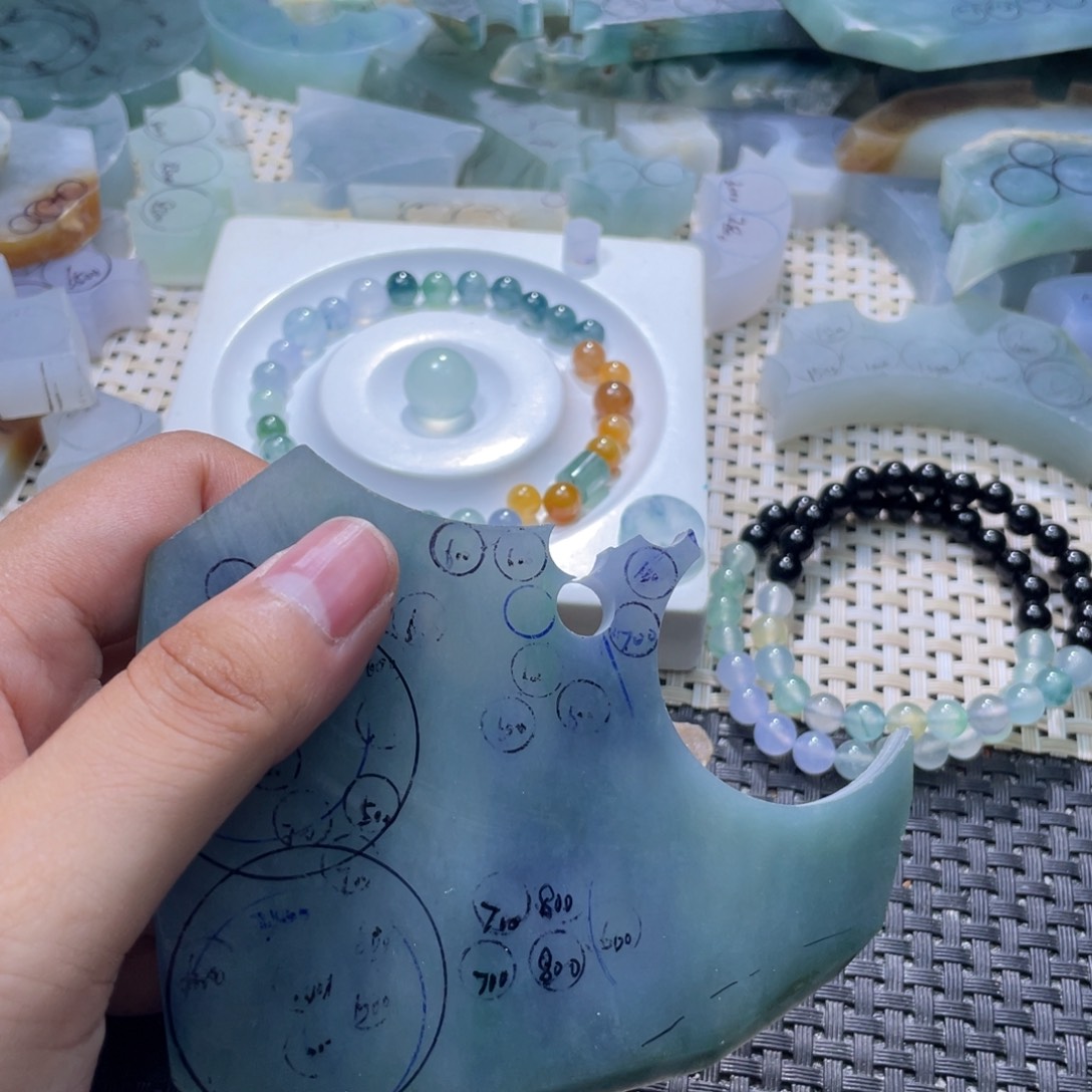 翡翠未镶嵌颈饰X*翡翠