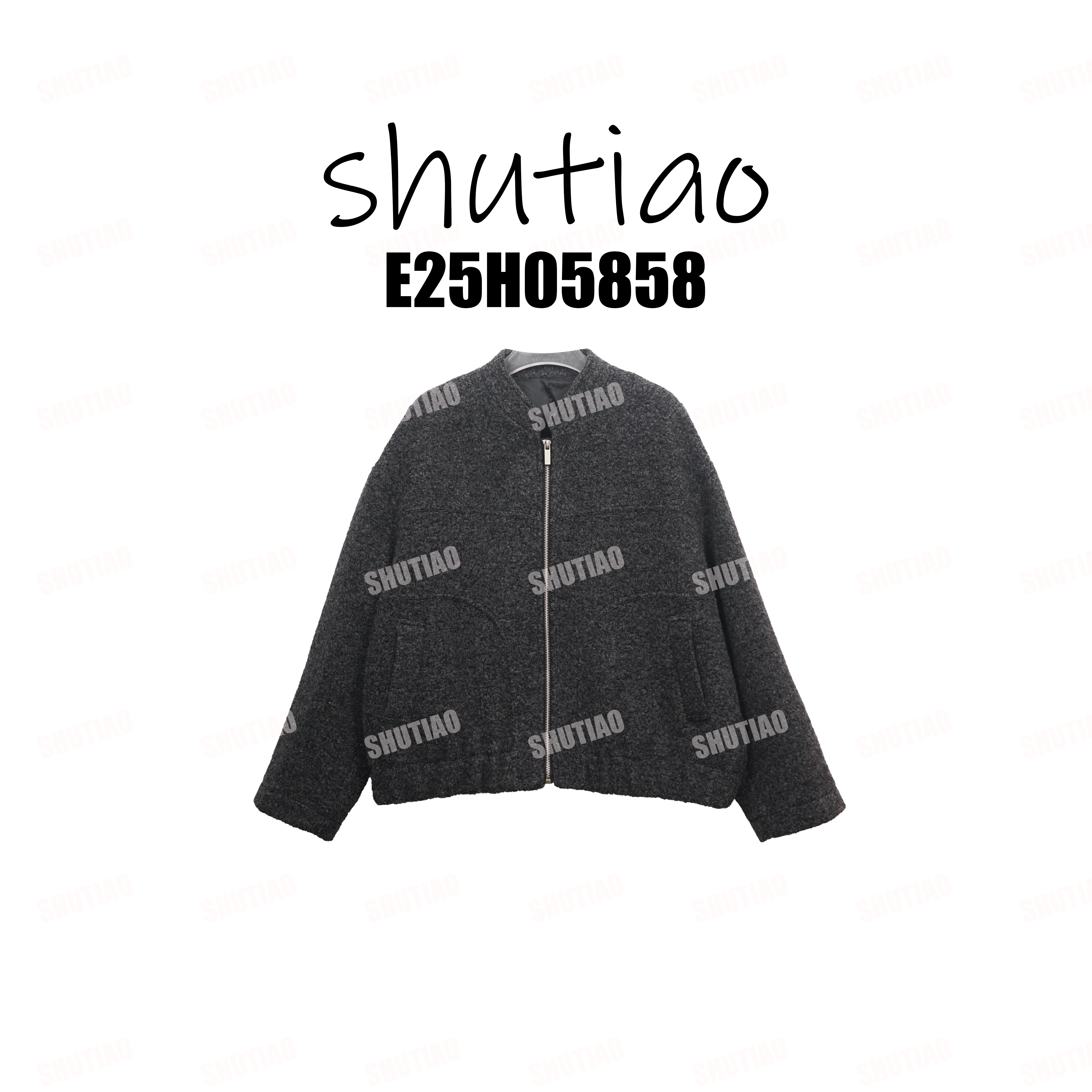【SHUTIAO】2025冬季：新款小众设计款外套E25H05858