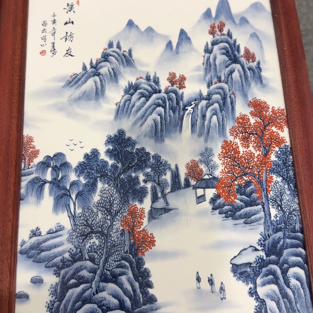 陶摆件瓷板画瓷板画