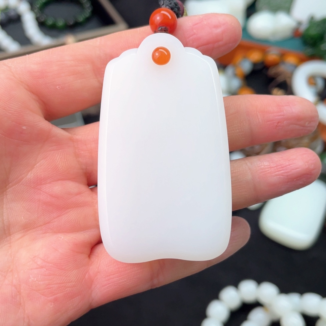 和田玉挂件未镶嵌