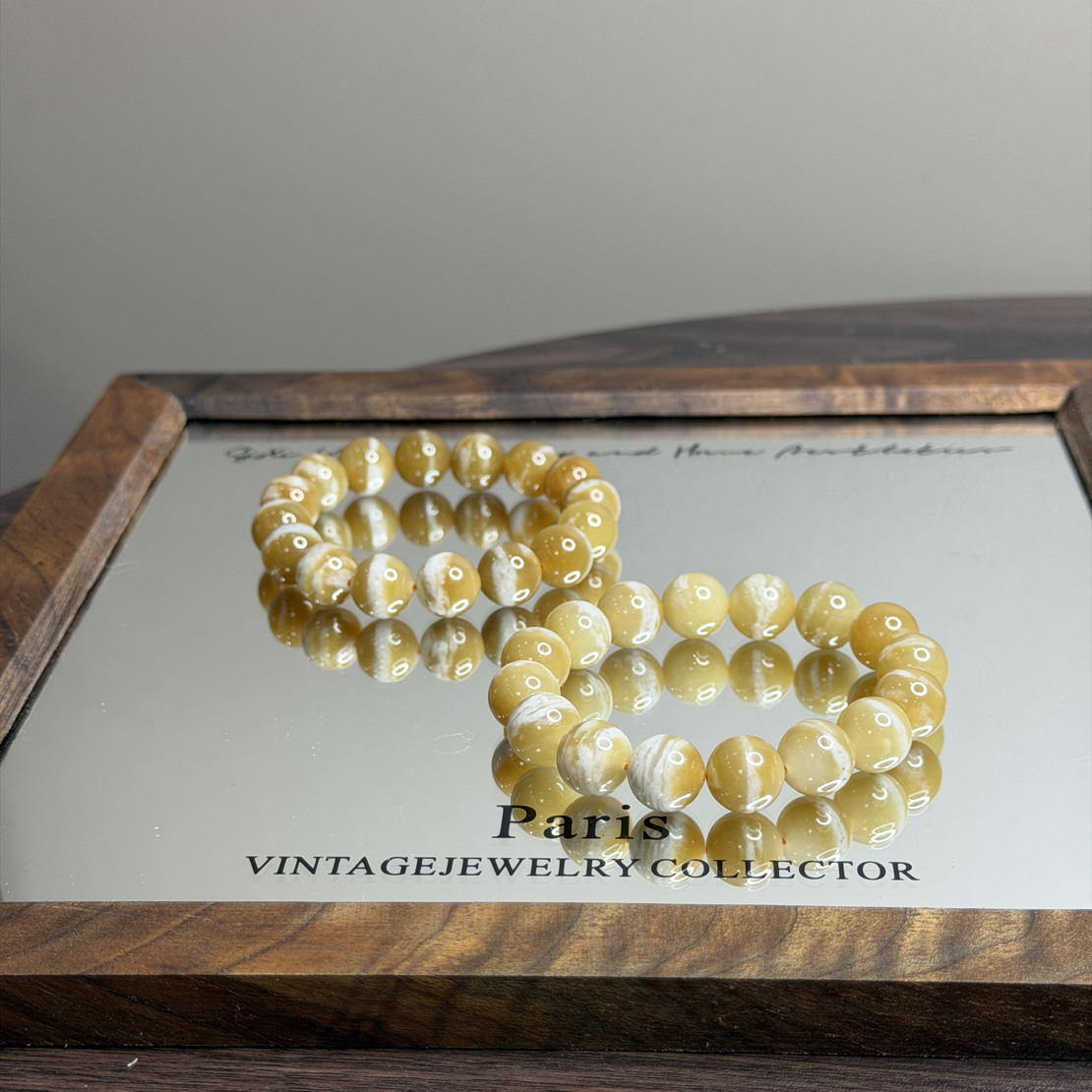 【落霜】和田玉新疆糖白牛轧糖小众手串12mmL1401