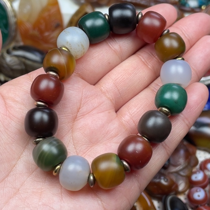 玛瑙/玉髓未镶嵌颈饰