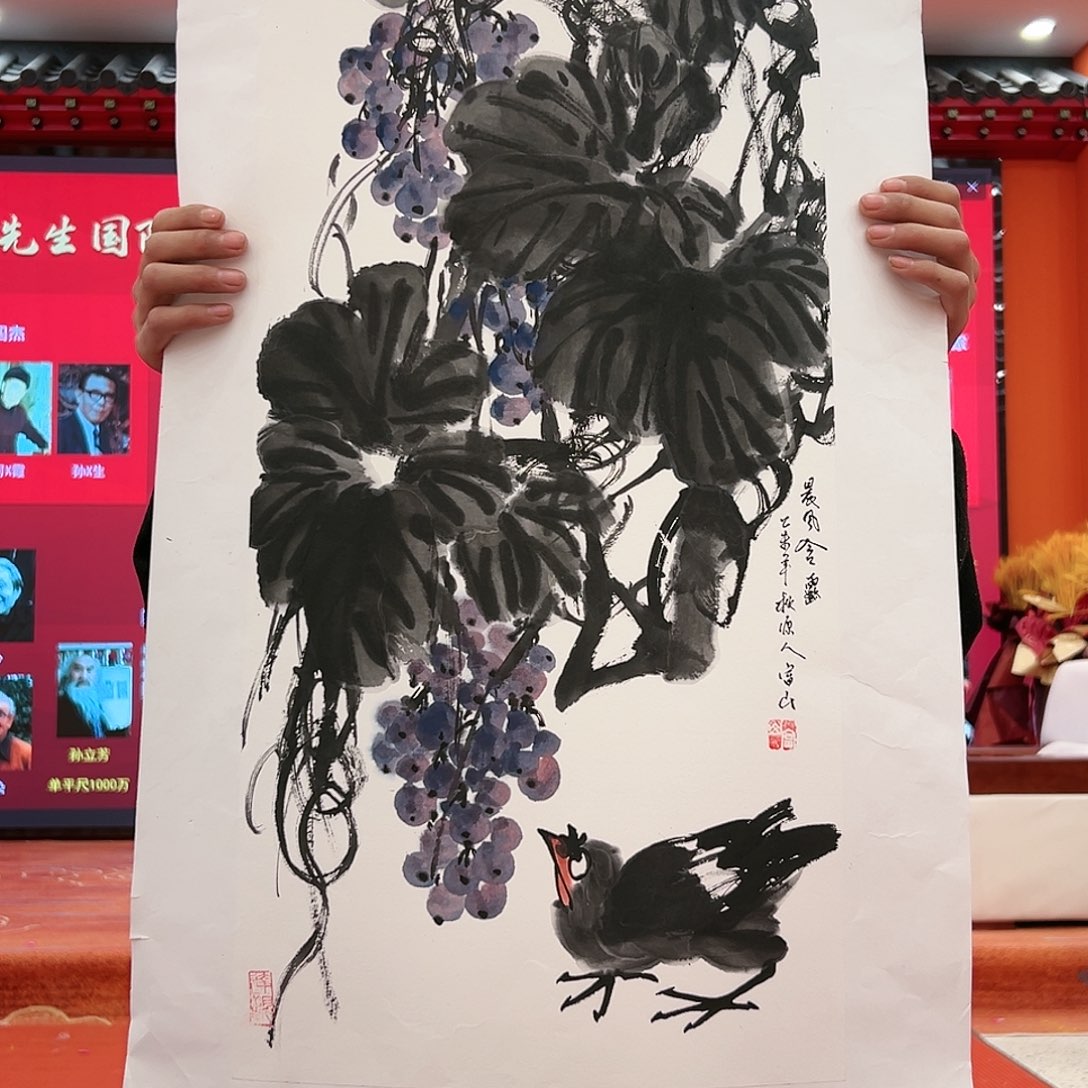 国画孙立芳展览原作