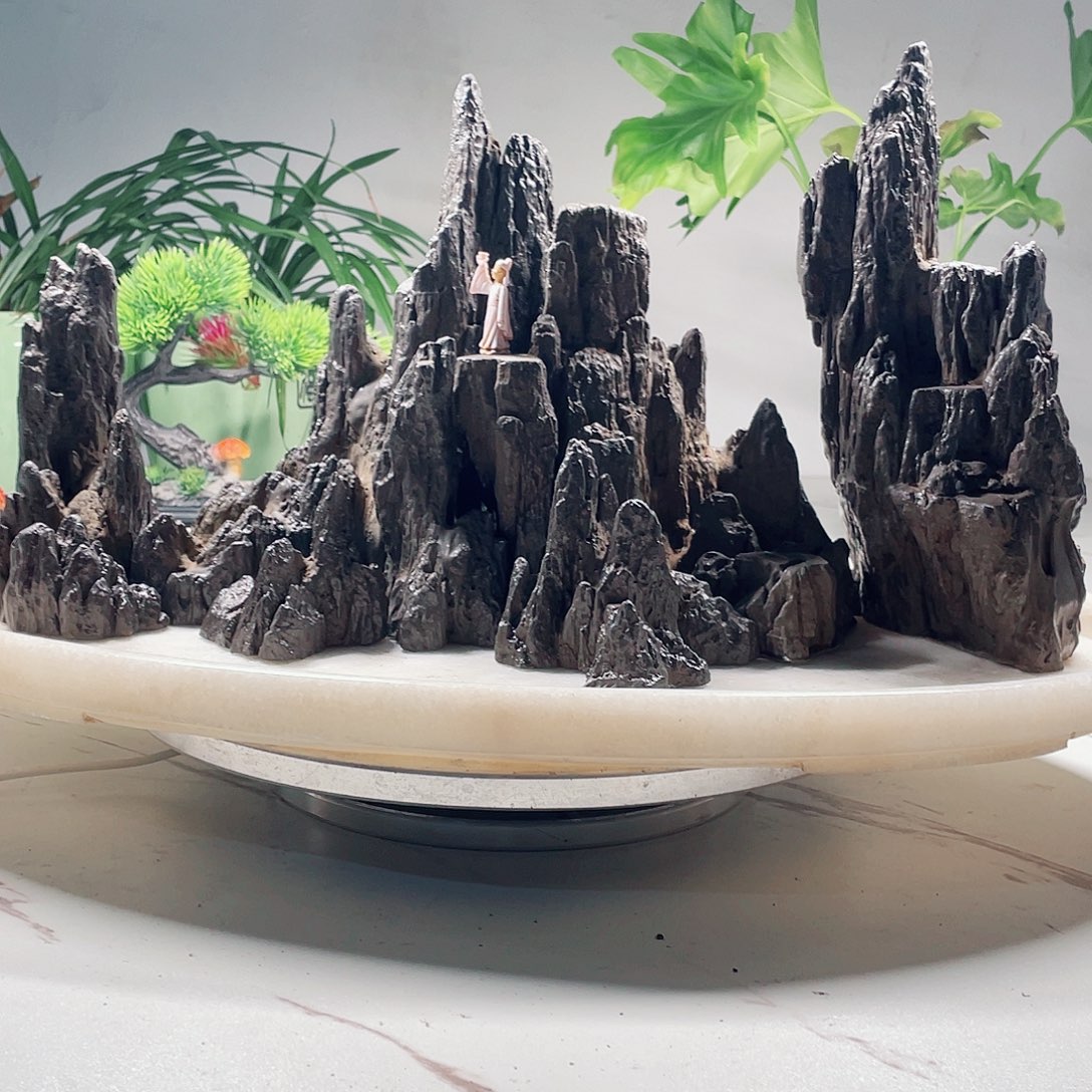 仿石组景 搭配组合