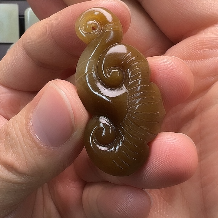 和田玉吊坠未镶嵌